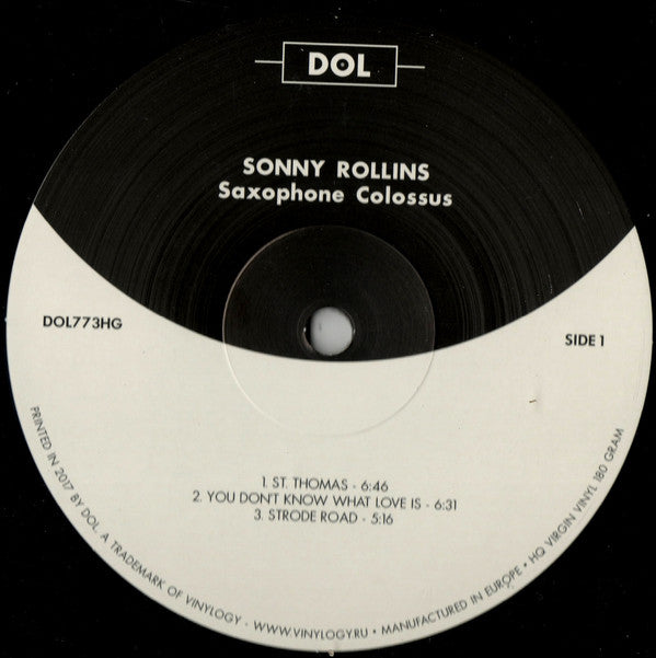 Sonny Rollins - Saxophone Colossus | Mint (M) Mint (M)-