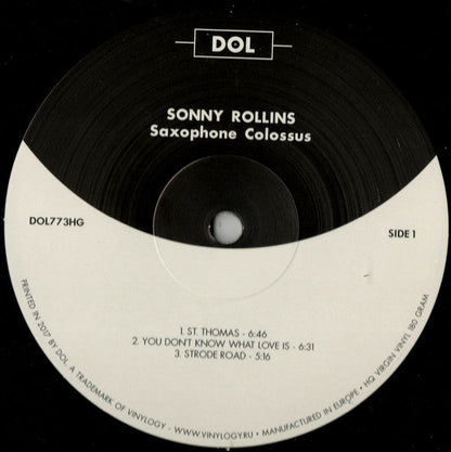 Sonny Rollins - Saxophone Colossus | Mint (M) Mint (M)-