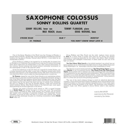 Sonny Rollins - Saxophone Colossus | Mint (M) Mint (M)-
