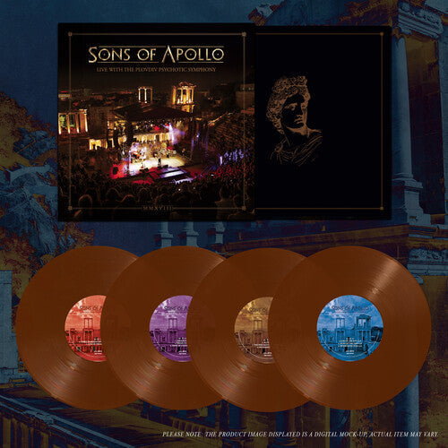 Sons Of Apollo - Live With The Plovdiv Psychotic Symphony [Amber] [4LP Box Set] |-