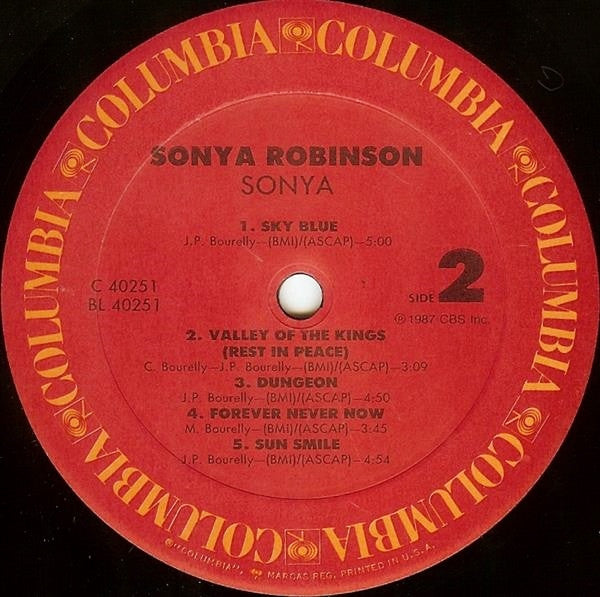 Sonya Robinson - Sonya | Near Mint (NM) Near Mint (NM)-