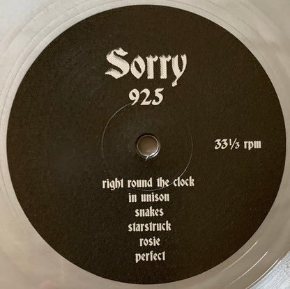 Sorry (12) - 925 | Mint (M) Mint (M)-