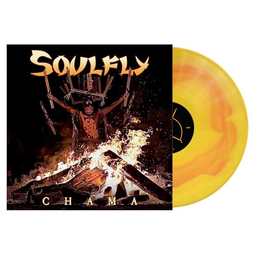 Soulfly - Chama (1LP Gatefold) [Yellow/Orange Corona Vinyl] |-