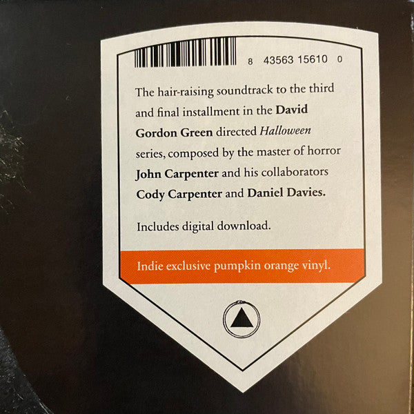John Carpenter - Halloween Ends (Original Motion Picture Soundtrack) | Mint (M) Mint (M)-