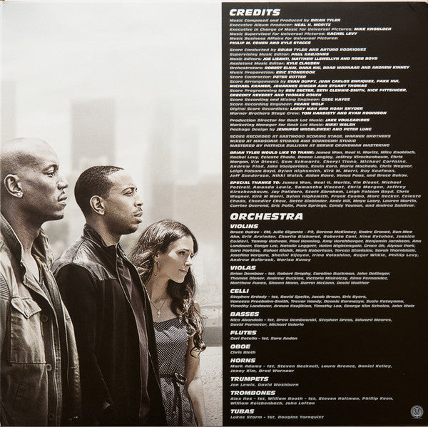 Brian Tyler - Furious 7 (Original Motion Picture Score) | Mint (M) Mint (M)-