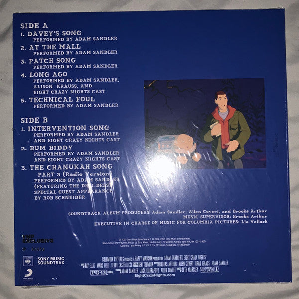 Adam Sandler's Eight Crazy Nights Soundtrack | Mint (M) Mint (M)-