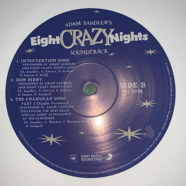 Adam Sandler's Eight Crazy Nights Soundtrack | Mint (M) Mint (M)-