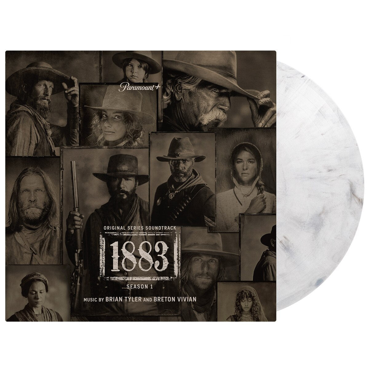 Brian Tyler & Breton Vivian - 1883 (MOV 180G ASH GREY VINYL) | NEW Mint (M) Mint (M)-