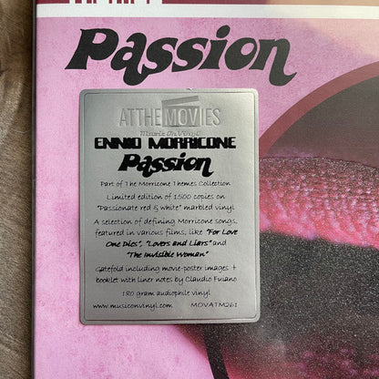 Ennio Morricone - Passion (COLOR VINYL) | Mint (M) Mint (M)-