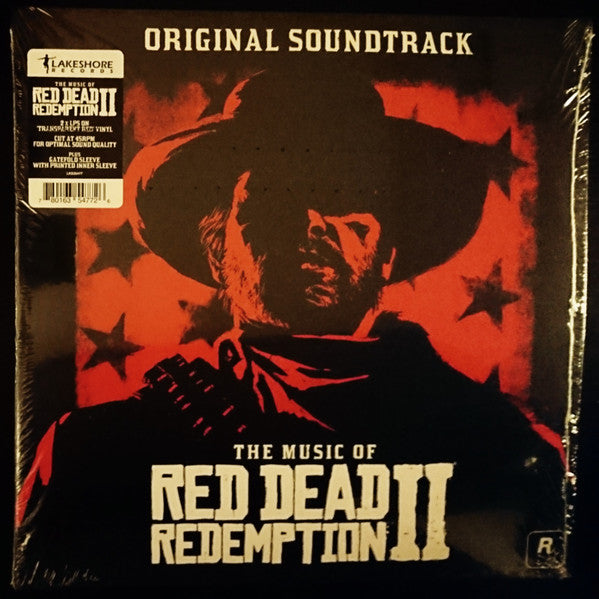 Various - The Music Of Red Dead Redemption II (TRANSPARENT RED 180g VINYL) | Mint (M) Mint (M)-
