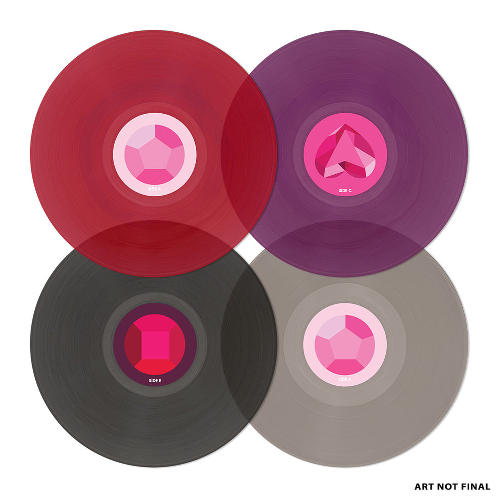Rebecca Sugar - Steven Universe: The Movie (4x10" SPINEL COMBO COLORWAY VINYL) | Mint (M) Mint (M)-