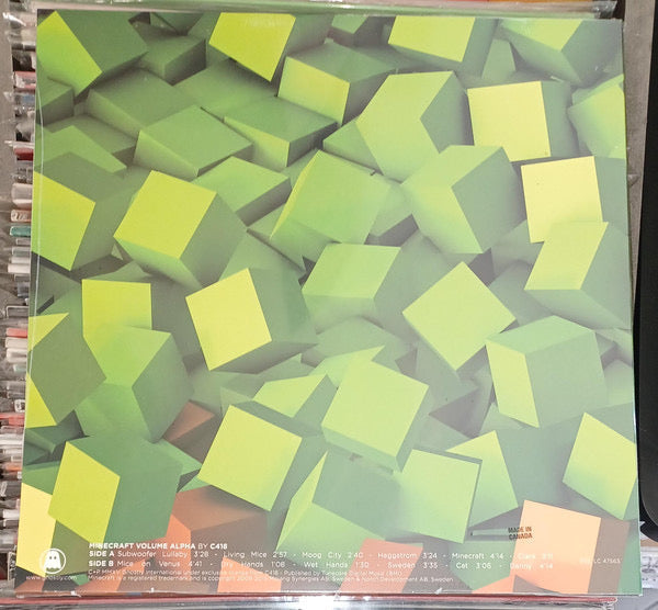C418 - Minecraft Volume Alpha (TRANSPARENT GREEN VINYL) | Mint (M) Mint (M)