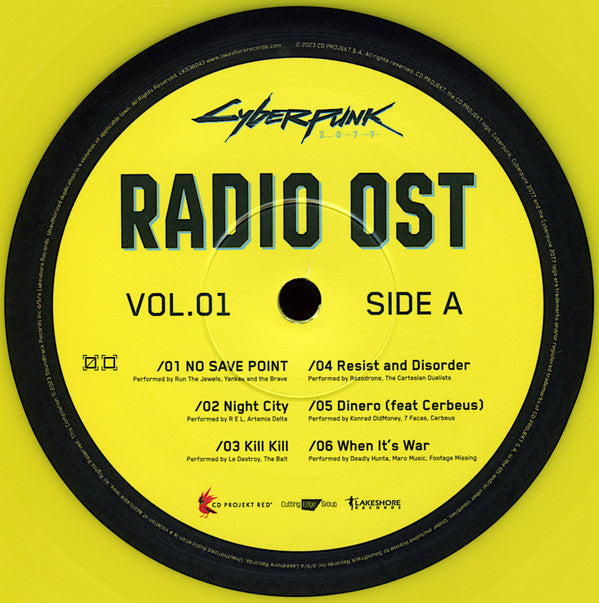 Various - Cyberpunk 2077 Radio OST Vol. 1 | Mint (M) Mint (M)-