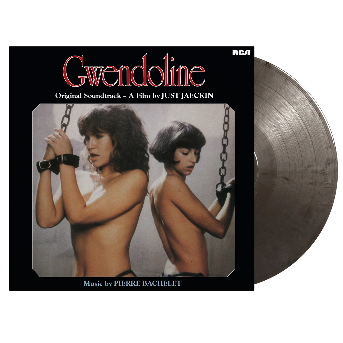Pierre Bachelet - Gwendoline (MOV | SILVER & BLACK MARBLE VINYL) | Mint (M) Mint (M)-