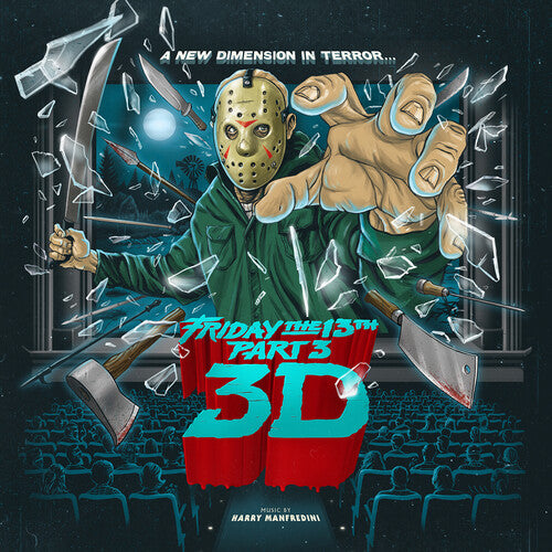 Harry Manfredini - Friday The 13th Part III (Original Soundtrack)(RED BLUE VINYL) | Mint (M) Mint (M)-