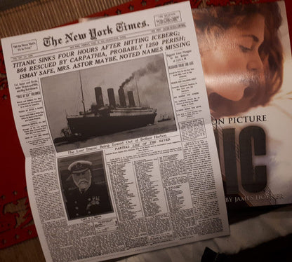 James Horner - Titanic (2xSMOKE VINYL) | Mint (M) Mint (M)-