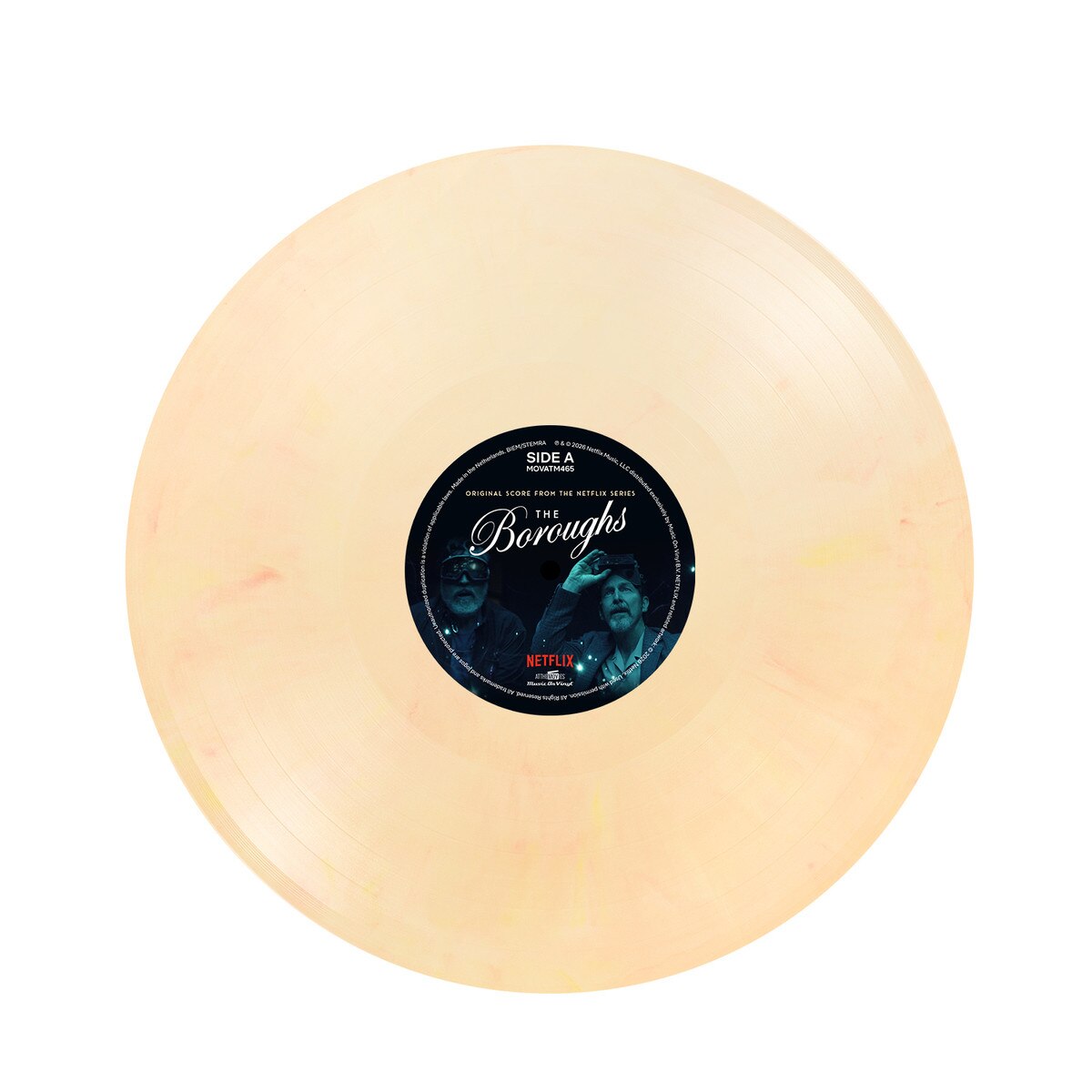 John Paesano - (PRESALE 7/31/26) Boroughs (MOV 180G YELLOW WHITE & RED MARBLED VINYL) | Mint (M) Mint (M)-