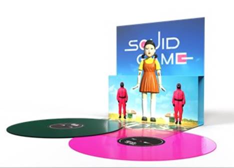 Junl Jaeil - Squid Game (Soundtrack 2LP Pink + Green 180g Gatefold Vinyl) | Mint (M) Mint (M)-