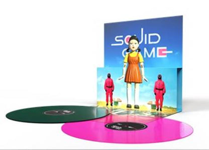 Junl Jaeil - Squid Game (Soundtrack 2LP Pink + Green 180g Gatefold Vinyl) | Mint (M) Mint (M)-