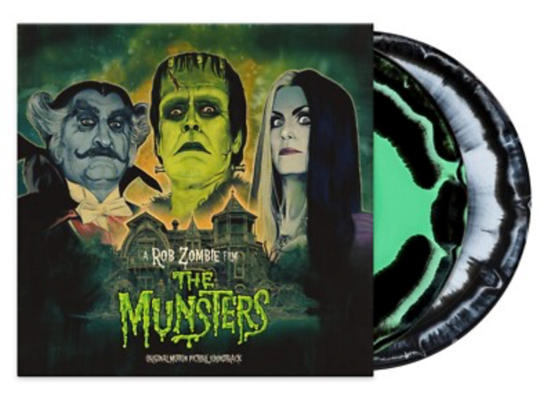 Zeuss and Rob Zombie - The Munsters (Multicolor Swirl VINYL 2xLP Waxwork WW149) | NEW-