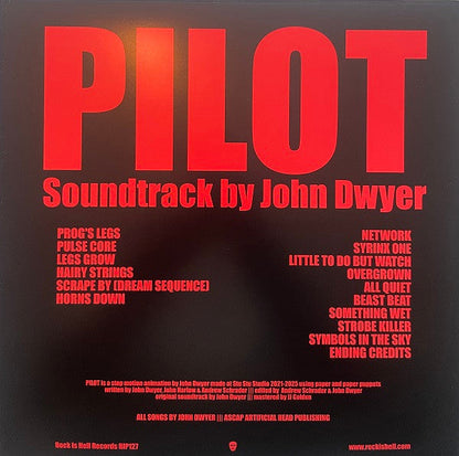 Pilot (CLEAR RED VINYL) | Mint (M) Mint (M)-