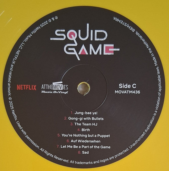 정재일 - Squid Game (Soundtrack From The Netflix Series)(2xCOLOR VINYL) | Mint (M) Mint (M)-