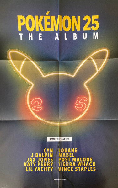 Pokémon 25: The Album (COLOR VINYL) | Mint (M) Mint (M)-