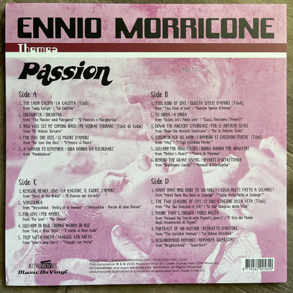 Ennio Morricone - Passion (COLOR VINYL) | Mint (M) Mint (M)-
