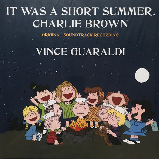Vince Guaraldi - It Was A Short Summer, Charlie Brown (BLUE VINYL) | Mint (M) Mint (M)-
