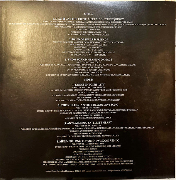 The Twilight Saga: New Moon - Original Motion Picture Soundtrack | Mint (M) Mint (M)-