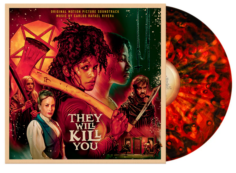 Carlos Rafael Rivera - (PRESALE 6/26/26) They Will Kill You (SATANIC SPLATTER VINYL) | Mint (M) Mint (M)-