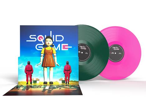Junl Jaeil - Squid Game (Soundtrack 2LP Pink + Green 180g Gatefold Vinyl) | Mint (M) Mint (M)-