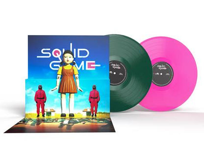 Junl Jaeil - Squid Game (Soundtrack 2LP Pink + Green 180g Gatefold Vinyl) | Mint (M) Mint (M)-