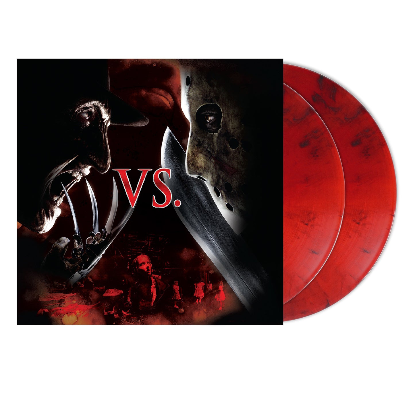 Various Artists - Freddy Vs. Jason--The Original Motion Picture Soundtrack (2x REDSMOKE VINYL) | Mint (M) Mint (M)-
