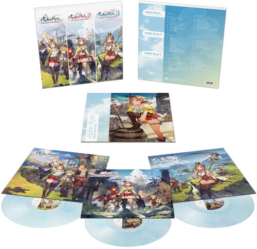 ATELIER RYZA TRILOGY - O.S.T. - (PRESALE 6/19/26) Atelier Ryza Trilogy (CLEAR BLUE 3xVINYL) | Mint (M) Mint (M)-