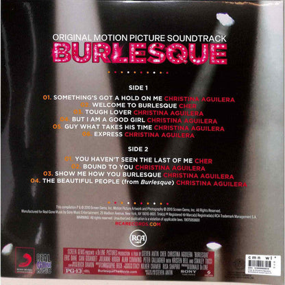 Cher & Christina Aguilera - Burlesque (METALLIC GOLD VINYL) | Mint (M) Mint (M)-