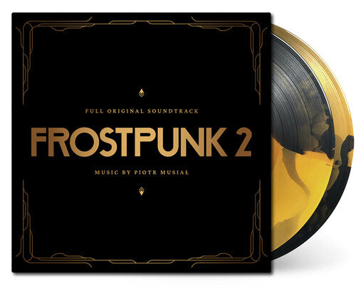 Piotr Musial - (PRESALE 8/14/26) Frostpunk 2 (GATEFOLD GOLD VINYL 2xLP BLACK SCREEN 2026) | NEW Mint (M) Mint (M)-