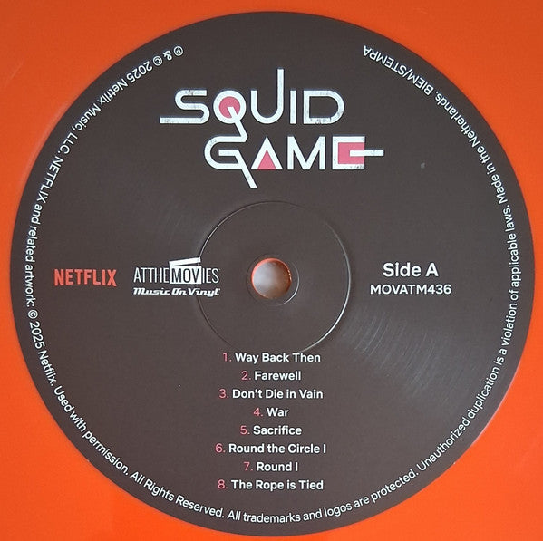 정재일 - Squid Game (Soundtrack From The Netflix Series)(2xCOLOR VINYL) | Mint (M) Mint (M)-