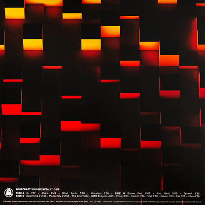 C418 - Minecraft Volume Beta (RED + YELLOW SPLATTER VINYL) | Mint (M) Mint (M)-