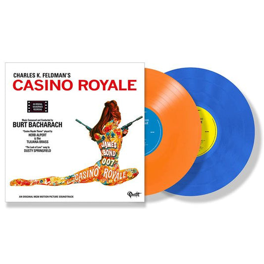 (PRE-ORDER 10/3/25) Casino Royale (Original Soundtrack) (Blue & Orange Colored Vinyl) | Mint (M) Mint (M)-