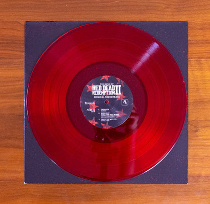 Various - The Music Of Red Dead Redemption II (TRANSPARENT RED 180g VINYL) | Mint (M) Mint (M)-