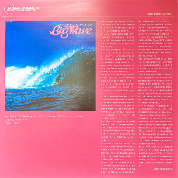 Big Wave = ビッグウェイブ (VINYL) | Mint (M) Mint (M)-