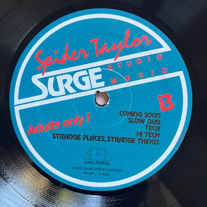 Spider Taylor - Surge Studio Music (VINYL) | Mint (M) Mint (M)-