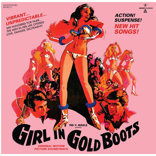 Various Artists - Girl In Gold Boots Original Motion Picture Soundtrack (GOLD VINYL) (Vinyl) |-