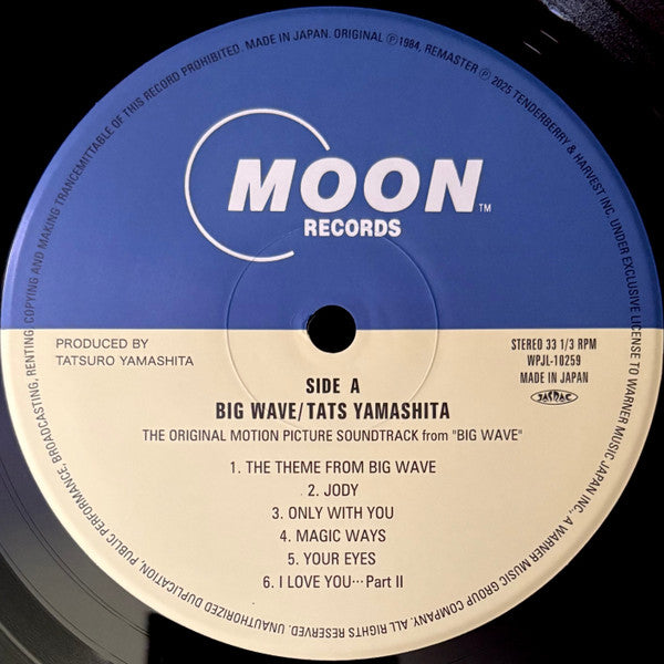 Big Wave = ビッグウェイブ (VINYL) | Mint (M) Mint (M)-