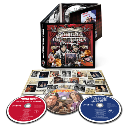 Bob & Doug McKenzie - Great White North & Strange Brew 44 3/4 Anniversary (2xCD, Blu-ray, 12 page booklet) |-