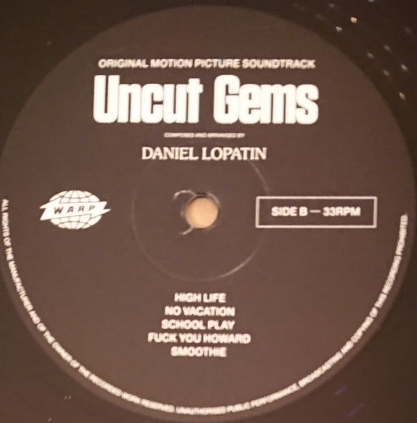 Daniel Lopatin - Uncut Gems (Original Motion Picture Soundtrack) | Mint (M) Mint (M)-