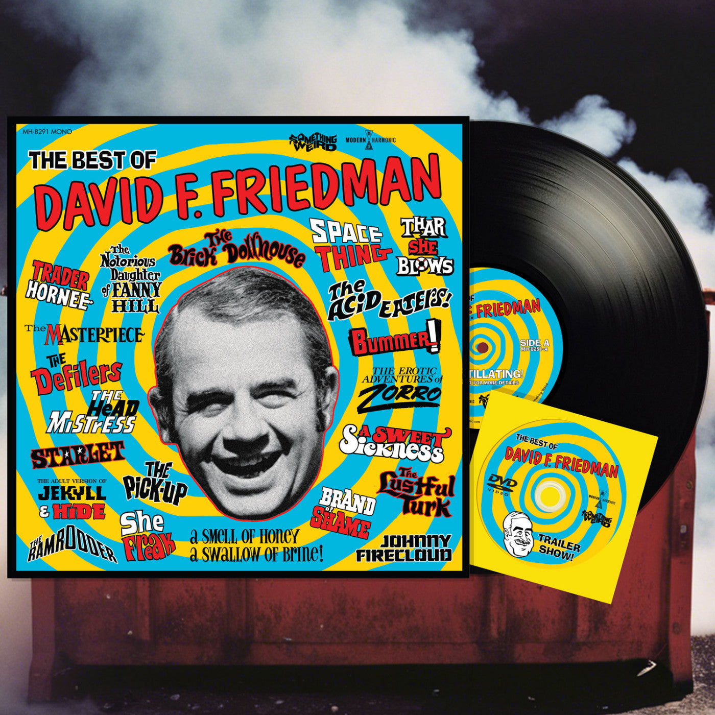 Something Weird - The Best Of David F. Friedman (LP + DVD) |-