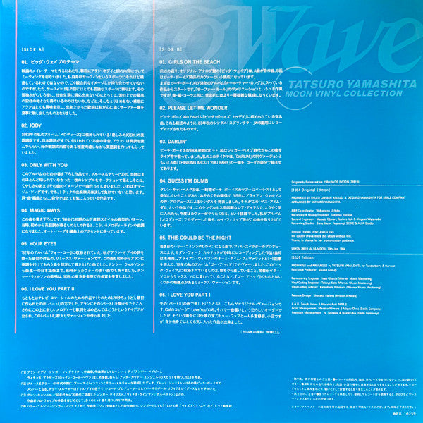 Big Wave = ビッグウェイブ (VINYL) | Mint (M) Mint (M)-