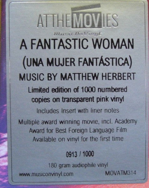 Matthew Herbert - A Fantastic Woman (2xCOLOR VINYL) | Mint (M) Mint (M)-